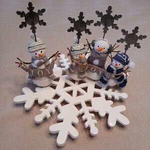 Snowmen Picture Holders